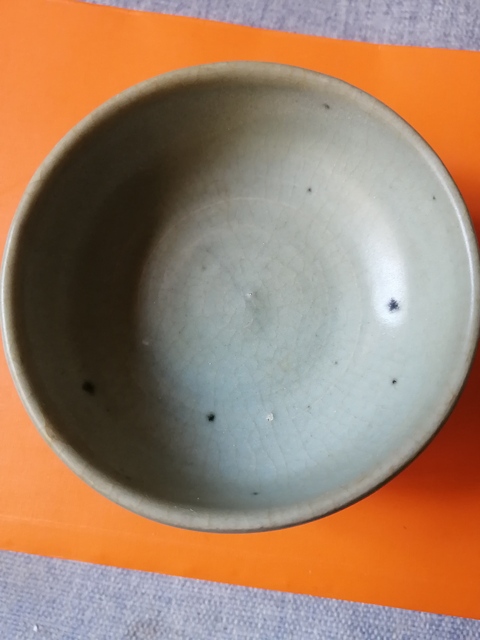 古玩陶瓷元代鈞窯羅漢碗真品鑒賞圖