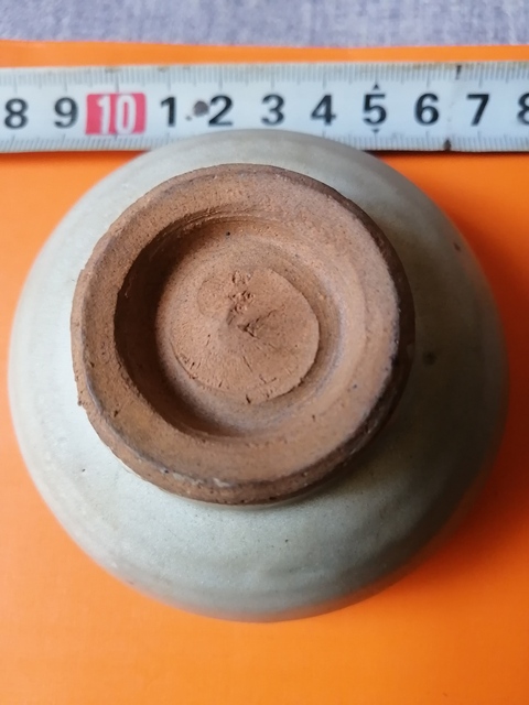 古玩陶瓷元代鈞窯羅漢碗真品鑒賞圖