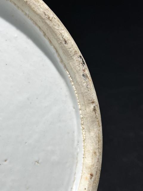 古玩陶瓷樓臺亭閣人物山水紋青花將軍罐真品鑒賞圖