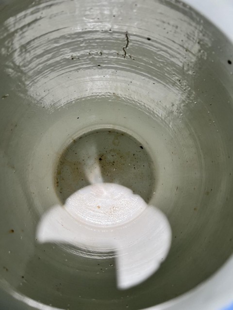 古玩陶瓷樓臺亭閣人物山水紋青花將軍罐真品鑒賞圖