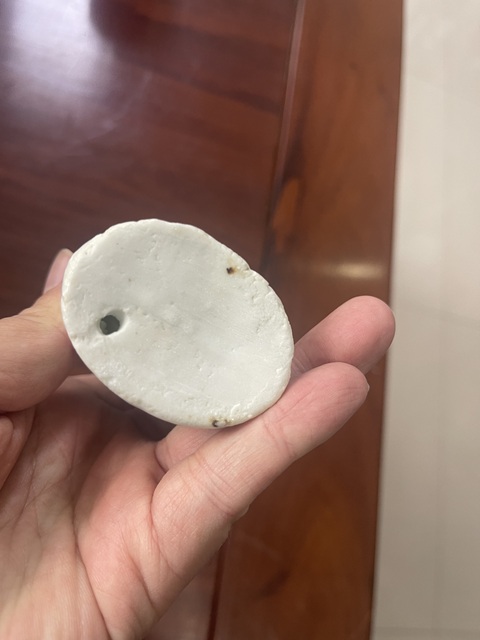 古玩陶瓷清晚民國時期送子觀音塑像真品鑒賞圖