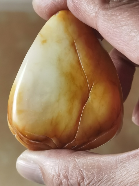 古玩玉器和田玉彌勒佛雕件真品鑒賞圖