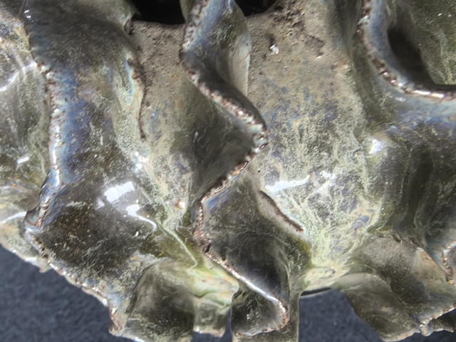 古玩陶瓷青釉花器真品鑒賞圖