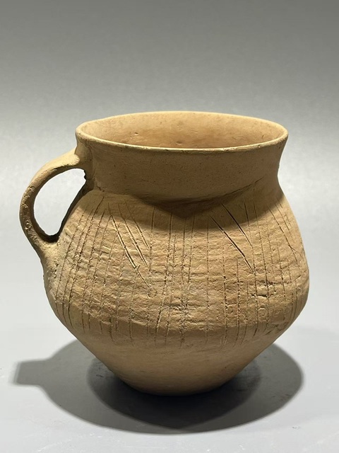 古玩陶瓷齊家文化·單耳壺拍賣，當(dāng)前價(jià)格99元