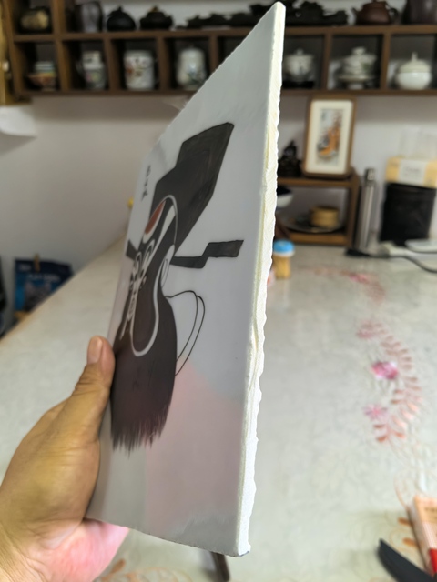 古玩陶瓷臉譜瓷板畫真品鑒賞圖