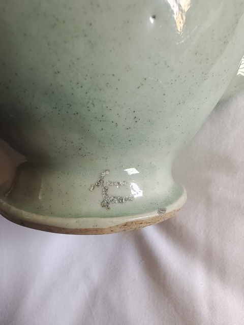 古玩陶瓷乾隆釉下三彩倒流壺真品鑒賞圖