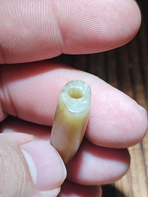 古玩玉器玉勒子真品鑒賞圖