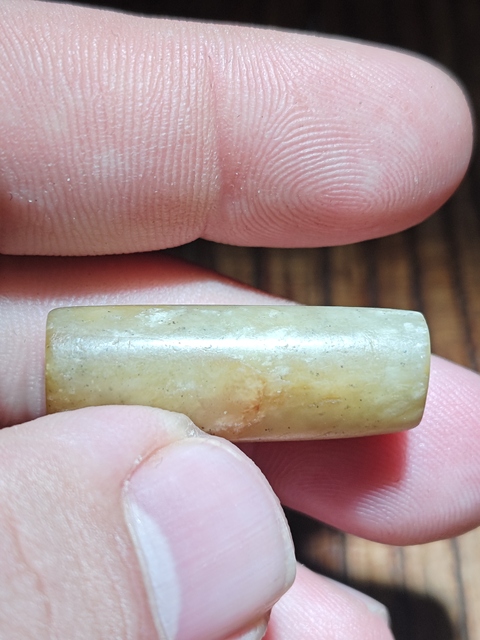 古玩玉器玉勒子真品鑒賞圖