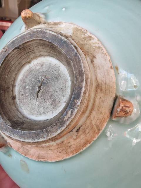 古玩陶瓷青釉爐真品鑒賞圖