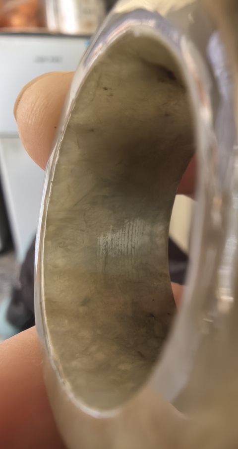 古玩玉器翡翠環真品鑒賞圖