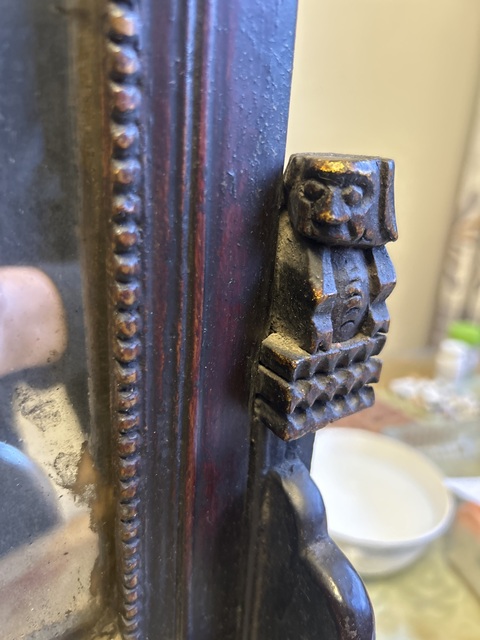 古玩雜項鏡屏真品鑒賞圖