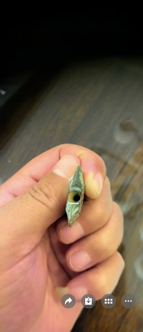 古玩玉器玉工字佩真品鑒賞圖