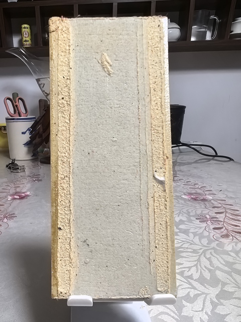 古玩陶瓷粉彩雪景山水瓷板真品鑒賞圖