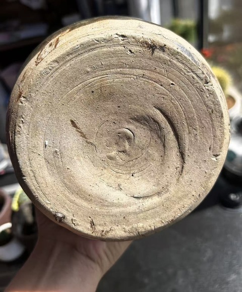 古玩陶瓷褐釉瓶真品鑒賞圖