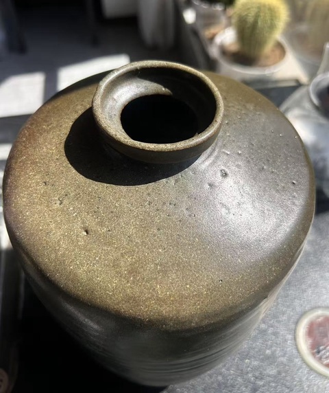 古玩陶瓷盤口瓶真品鑒賞圖