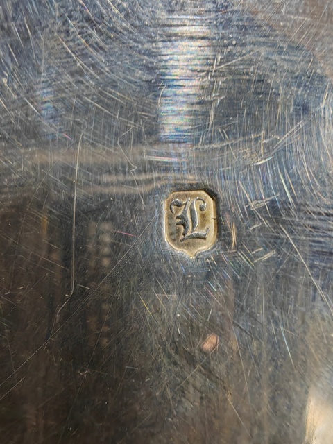 古玩雜項19世紀（1846）英國倫敦925純銀壺真品鑒賞圖