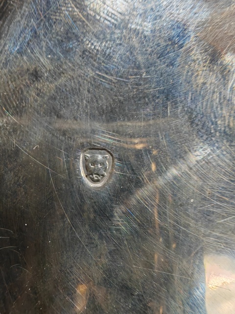 古玩雜項19世紀（1846）英國倫敦925純銀壺真品鑒賞圖