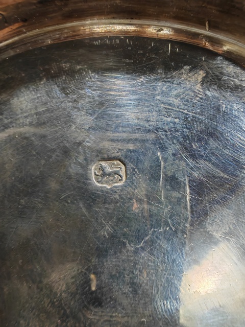 古玩雜項19世紀（1846）英國倫敦925純銀壺真品鑒賞圖