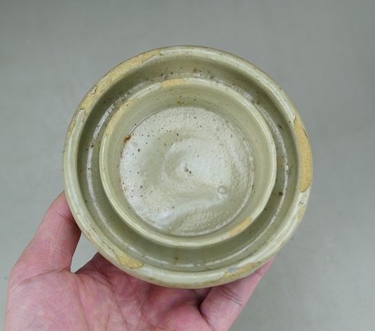 古玩陶瓷明代-龍泉青瓷盞托拍賣(mài)，當(dāng)前價(jià)格999元