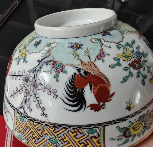 古玩陶瓷清 乾隆清花粉柴花鳥紋瓷板拍賣，當前價格868元