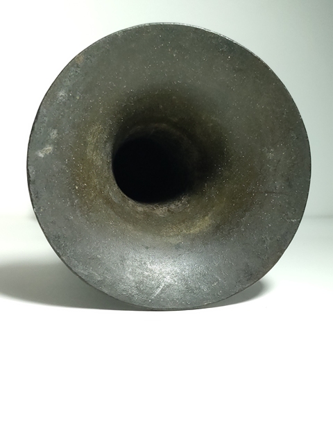 古玩銅器花觚真品鑒賞圖