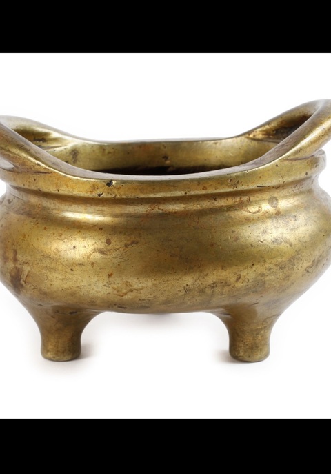 古玩銅器爐子真品鑒賞圖