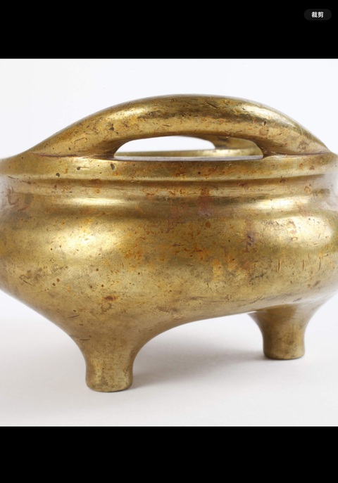 古玩銅器爐子真品鑒賞圖