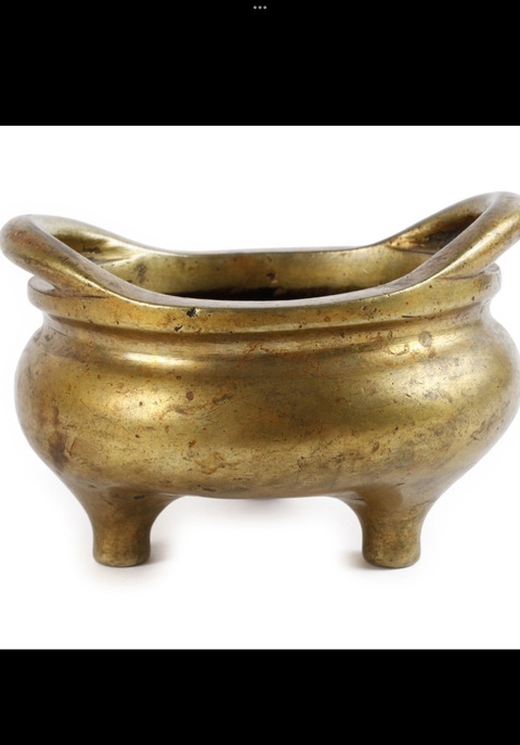 古玩銅器爐子真品鑒賞圖