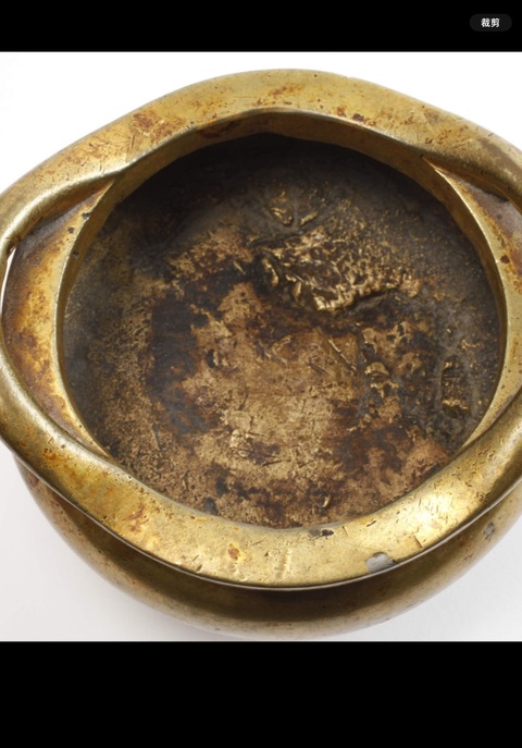 古玩銅器爐子真品鑒賞圖