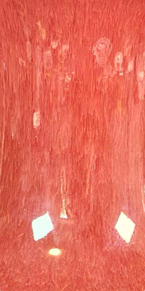 古玩陶瓷郎紅釉撇口瓶真品鑒賞圖