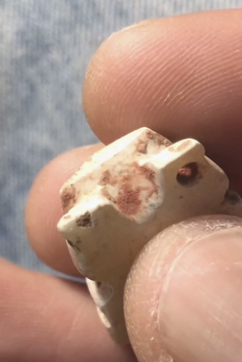 古玩玉器仿古做舊蛙型件真品鑒賞圖