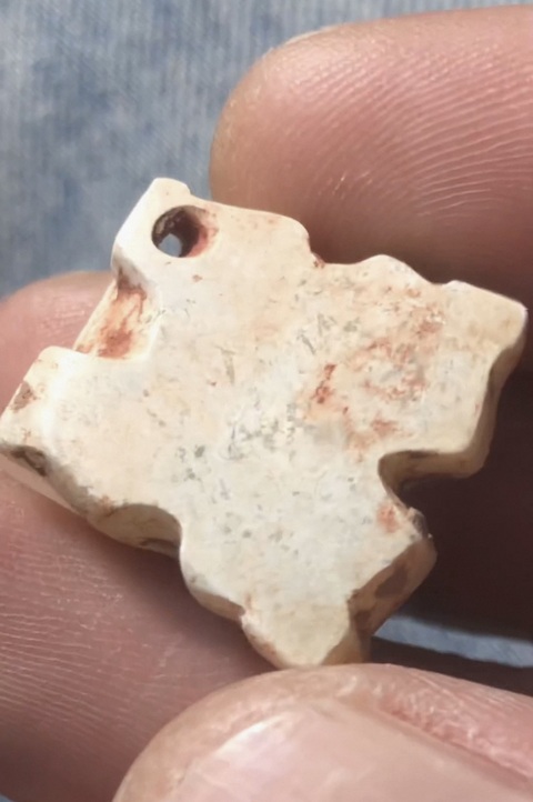 古玩玉器仿古做舊蛙型件真品鑒賞圖