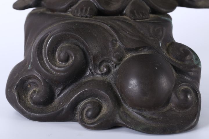 古玩銅器銅觀音像真品鑒賞圖