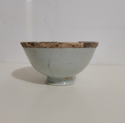 古玩陶瓷湖田窯影青釉茶盞拍賣，當前價格0元