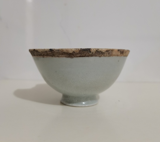 古玩陶瓷湖田窯影青釉茶盞拍賣，當前價格0元