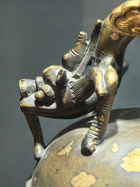 古玩銅器銅鐘真品鑒賞圖