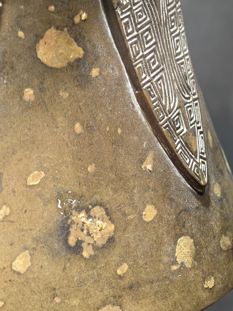 古玩銅器銅鐘真品鑒賞圖