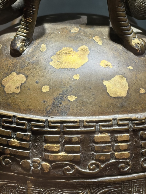 古玩銅器銅鐘真品鑒賞圖