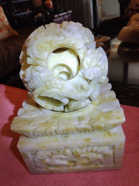 古玩玉器鬼球真品鑒賞圖