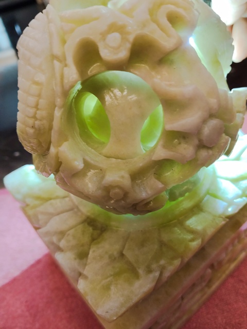 古玩玉器鬼球真品鑒賞圖