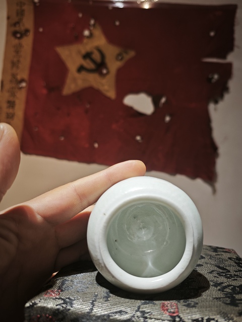 古玩陶瓷湖田窯小罐真品鑒賞圖