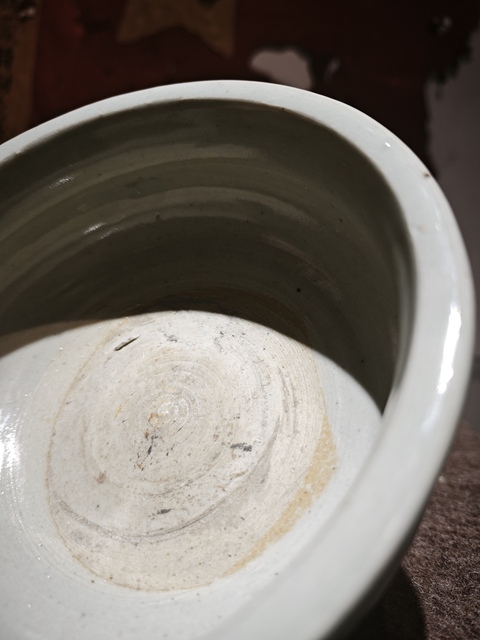 古玩陶瓷青花釉三足爐真品鑒賞圖