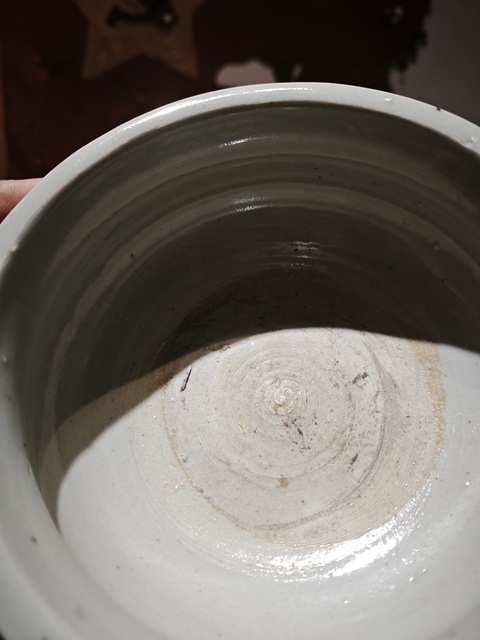 古玩陶瓷青花釉三足爐真品鑒賞圖