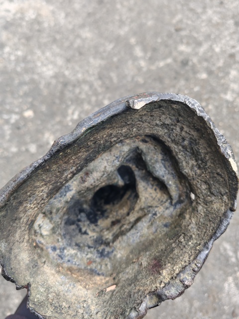 古玩銅器獅吼觀音真品鑒賞圖