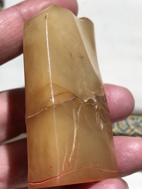 古玩雜項壽山石印章真品鑒賞圖