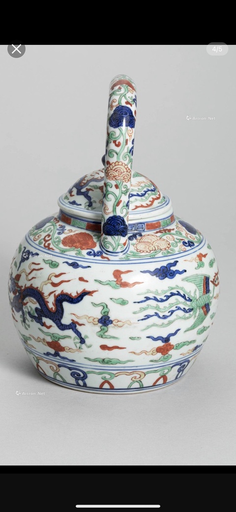 古玩陶瓷壺真品鑒賞圖