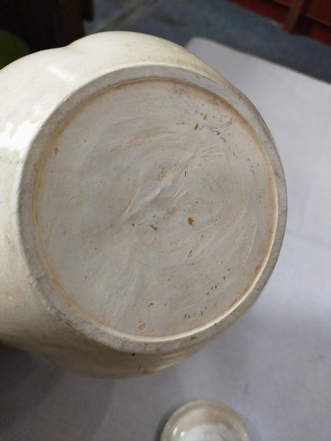 古玩陶瓷青白釉瓜楞執壺真品鑒賞圖