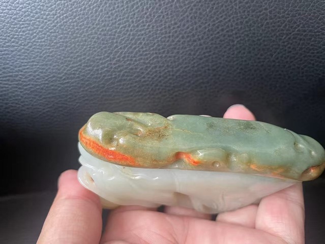 古玩玉器和田玉雕“觀音擺件”真品鑒賞圖