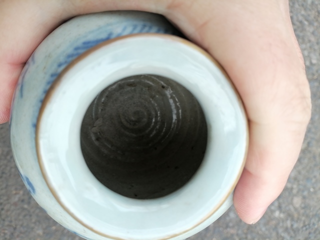 古玩陶瓷清中早?青花罐拍賣，當前價格450元