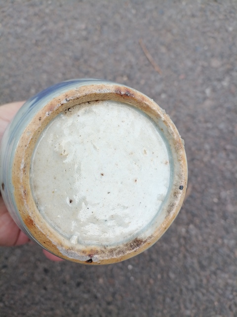 古玩陶瓷清中早?青花罐拍賣，當前價格450元